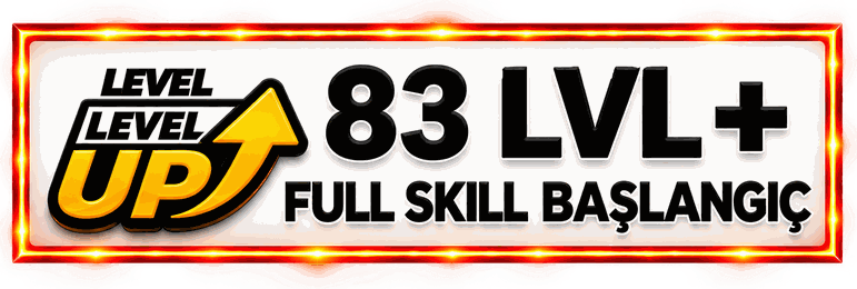 83 Level+ full skill başlangıç
